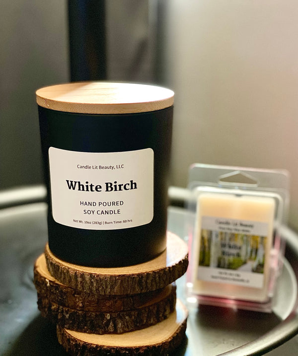 White Birch Candle